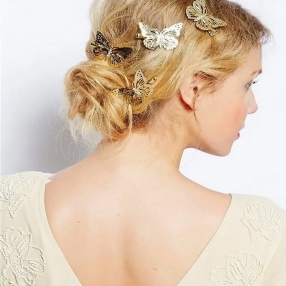 Free People Butterfly Hair Clips